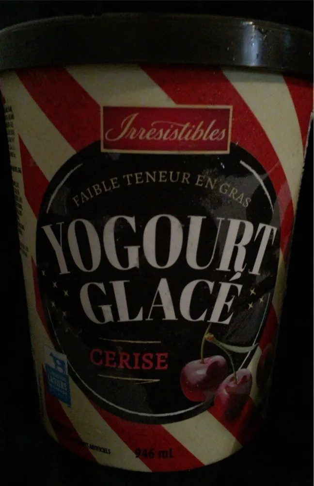 Frozen yogourt glacé
