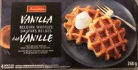 Gaufres belges a la vanille