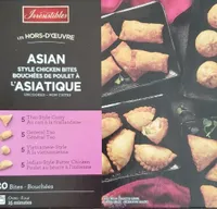 Hors-d'oeuvre Bouchées de poulet à l'asiatique