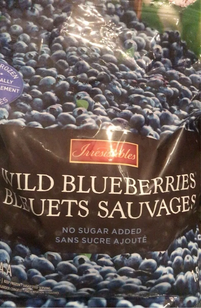 Bleuets sauvages sans sucre ajouté
