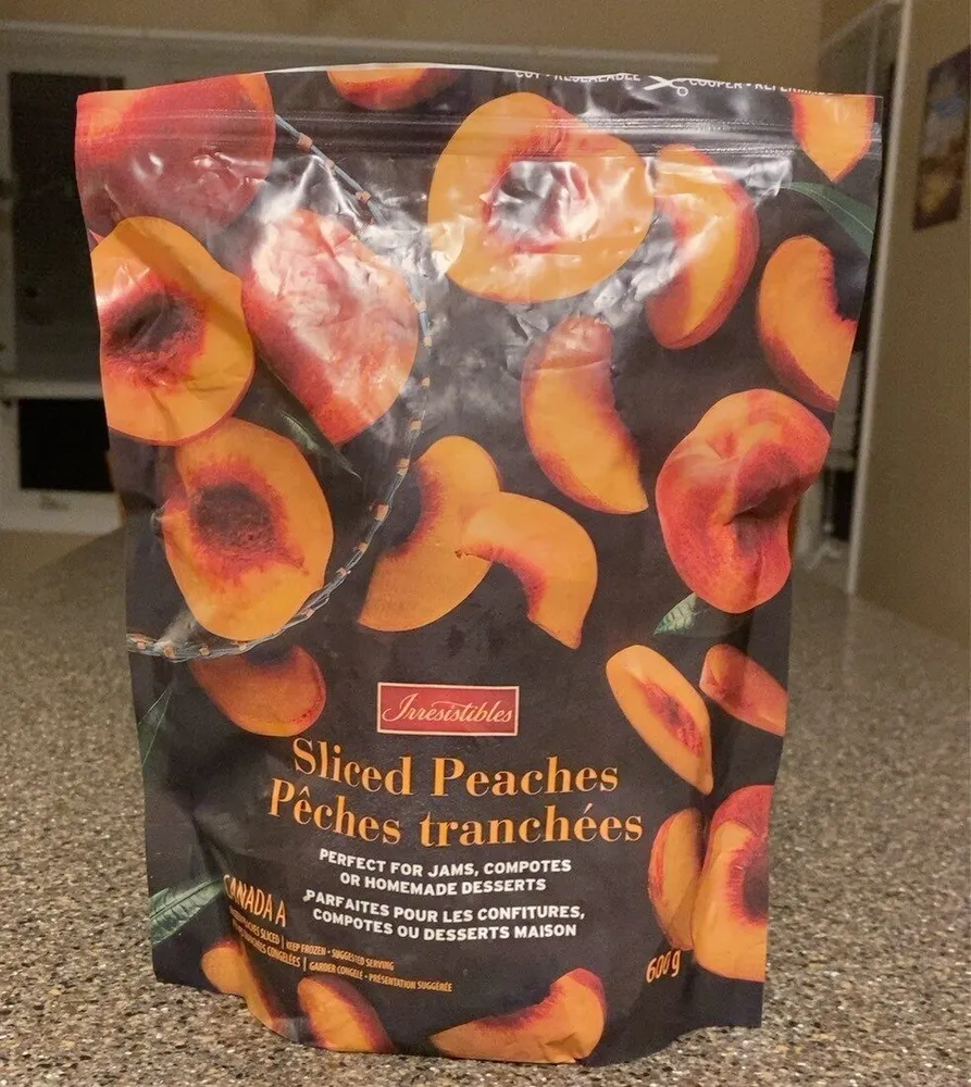 Sliced Peaches