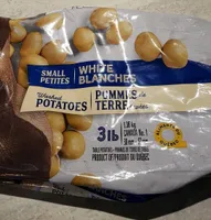 Pommes de terre lavées