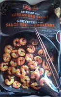 Crevette avec sauce bbq