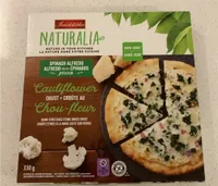 Naturalia Pizza Alfredo aux epinards