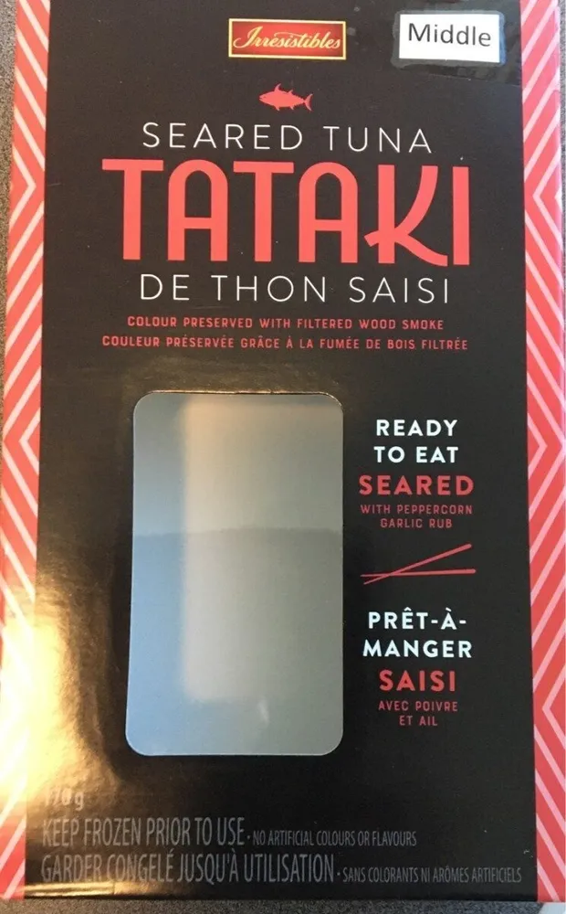 Tataki de thon