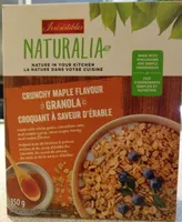 Granola croquant à saveur d'érable