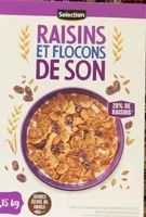 Raisins et flocons de son