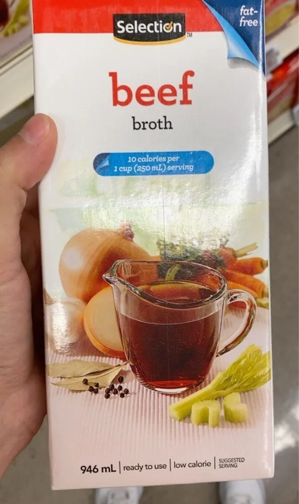 Beef broth
