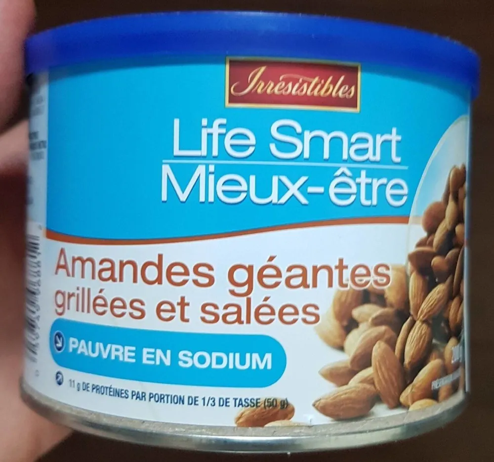 Amandes géantes grillées et salées