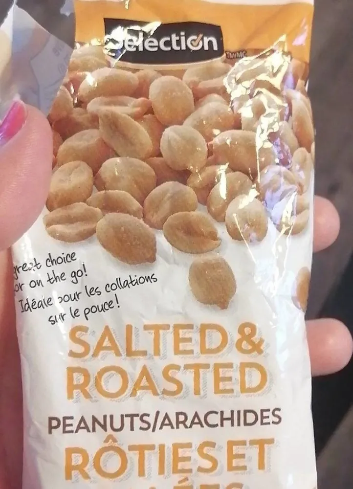 Arachides rôties et salées