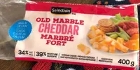 Cheddar marbré fort
