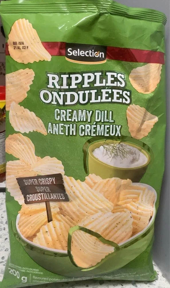 Creamy Dill Potato Chips