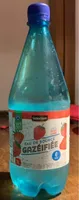 Eau gazeuse au fraise