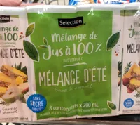 Mélange de jus a 100%
