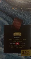 Dark chocolate sea salt