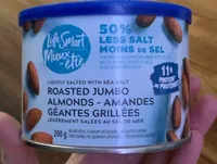 Lightly Salted Roasted Jumbo Almonds