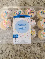 Mini cupcakes vanille