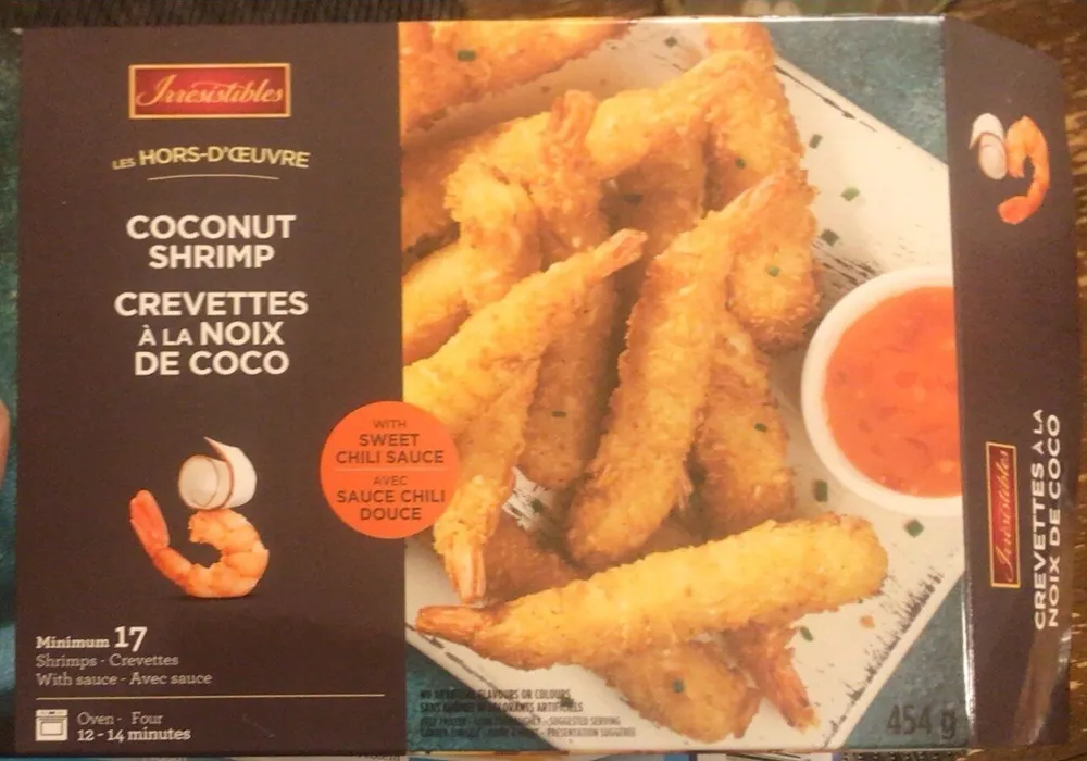 Crevette a la noix de coco