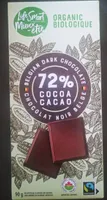 Chocolat noir Belge 72%