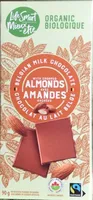 Chocolat au lait belge avec amandes