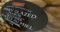 Honey glazed peanuts