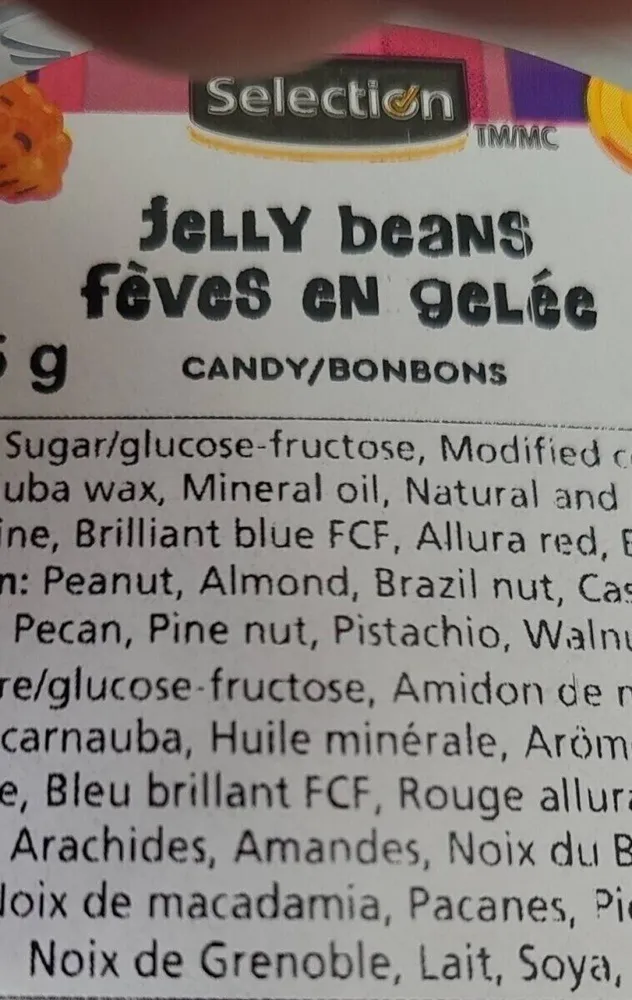 Fèves en gelée