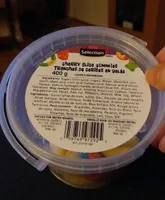 Tranches de cerises en gelée