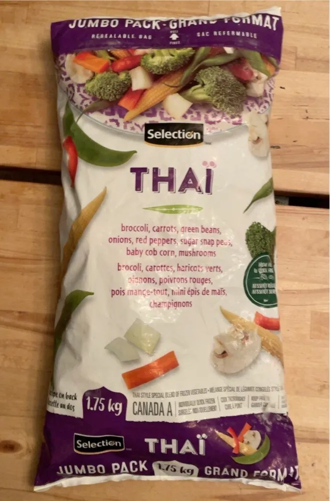 Thaï légumes congelés