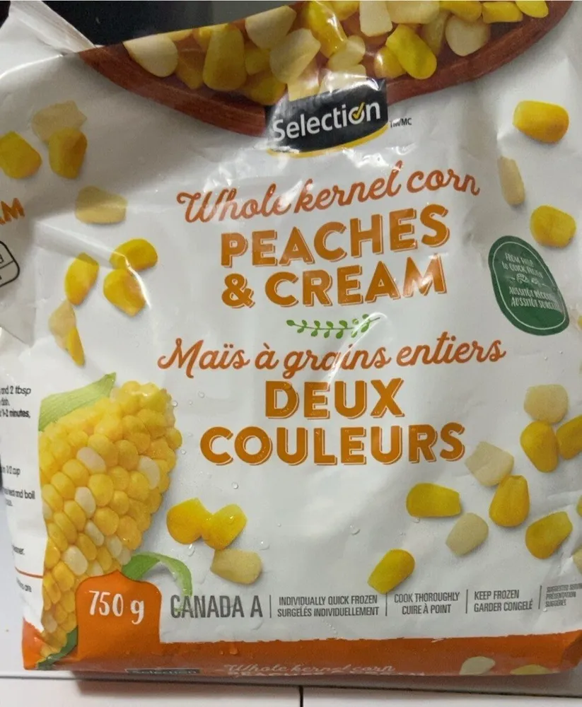 Maïs en grains entiers