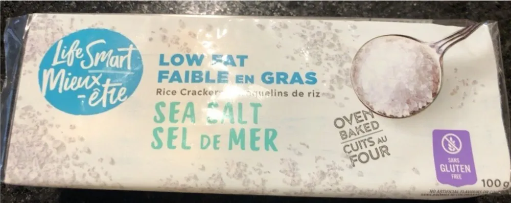 Craquelins de riz sel de mer
