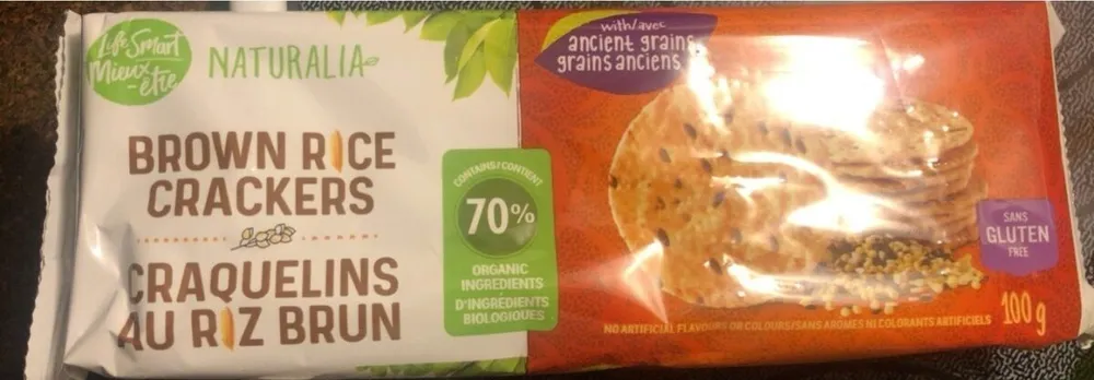 Craquelin au riz brun