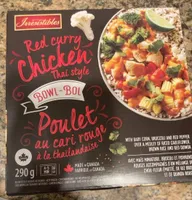 Red curry chicken bowl