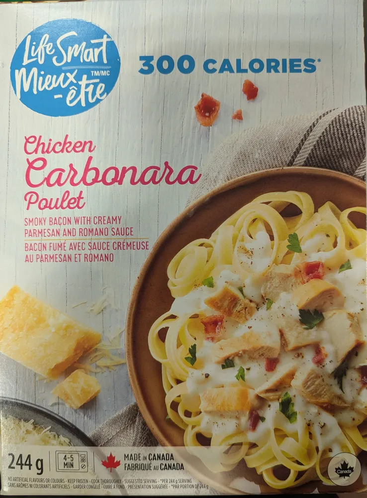 Poulet carbonara
