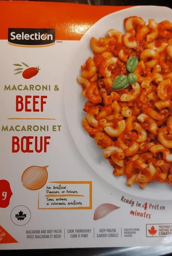 Macaroni and beef