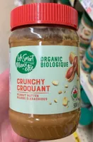 Beurre d’arachides croquant