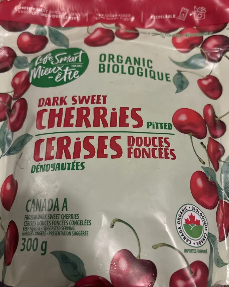 Cerises douces foncees
