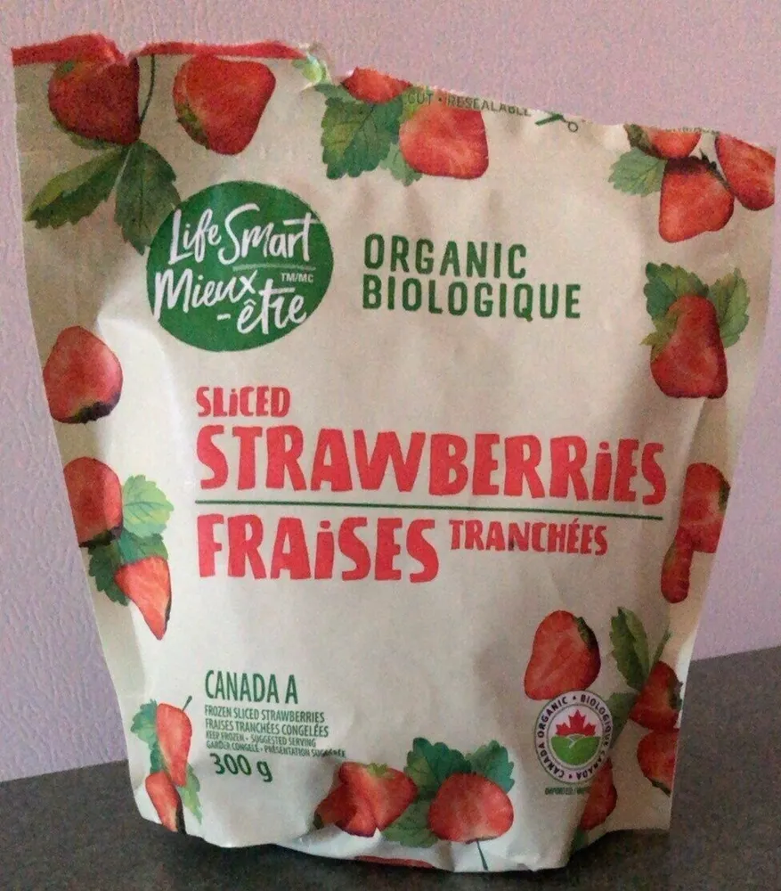 Sliced Strawberries
