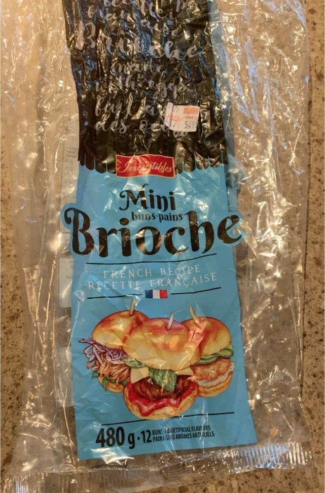 Mini pains brioche