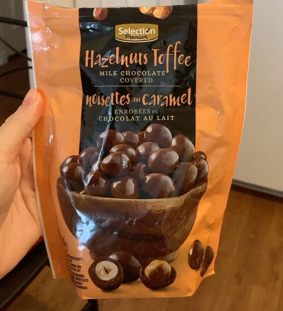 Noisettes au caramel