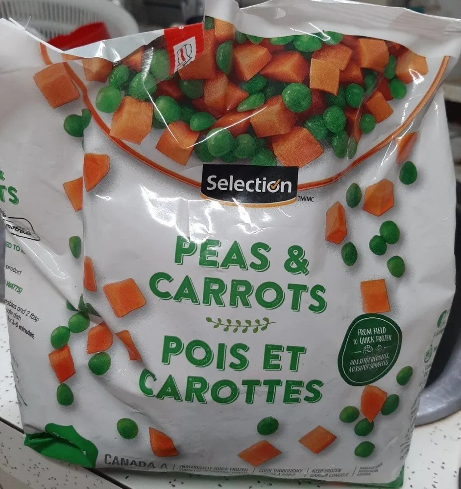Peas and carrots