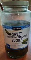 Sweet gherkins
