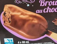 La crémeuse brownie au chocolat