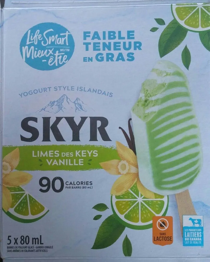 Skyr Limes des Keys Vanille