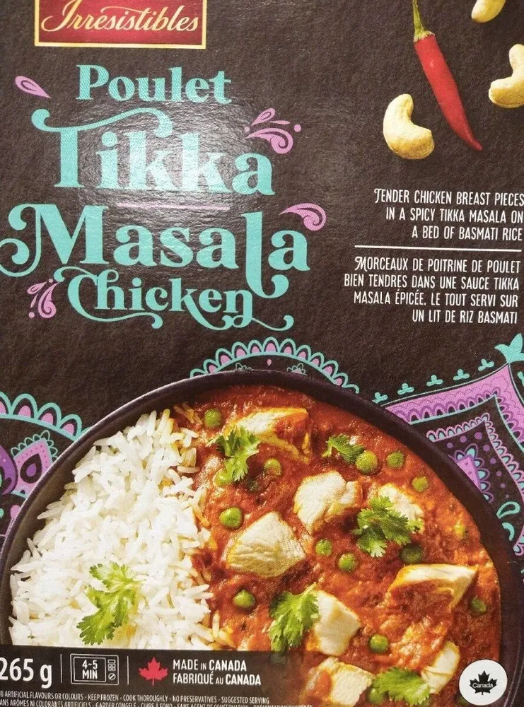 Poulet tikka