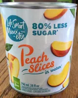 Peach slices