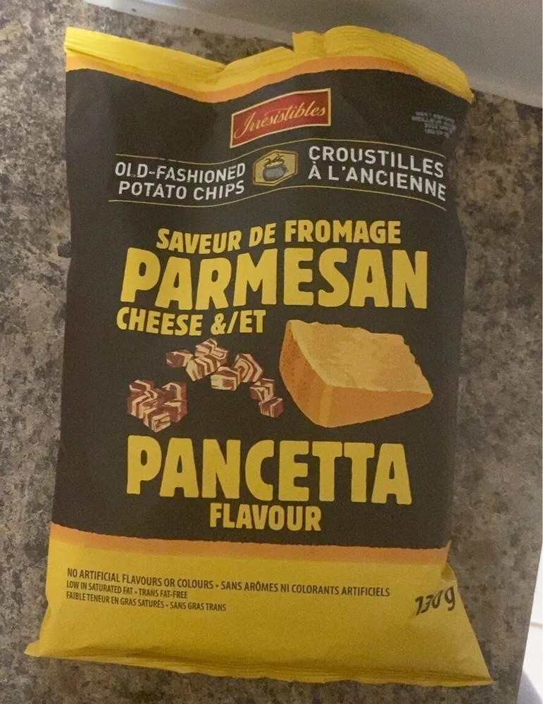 parmesan cheese and pancetta
