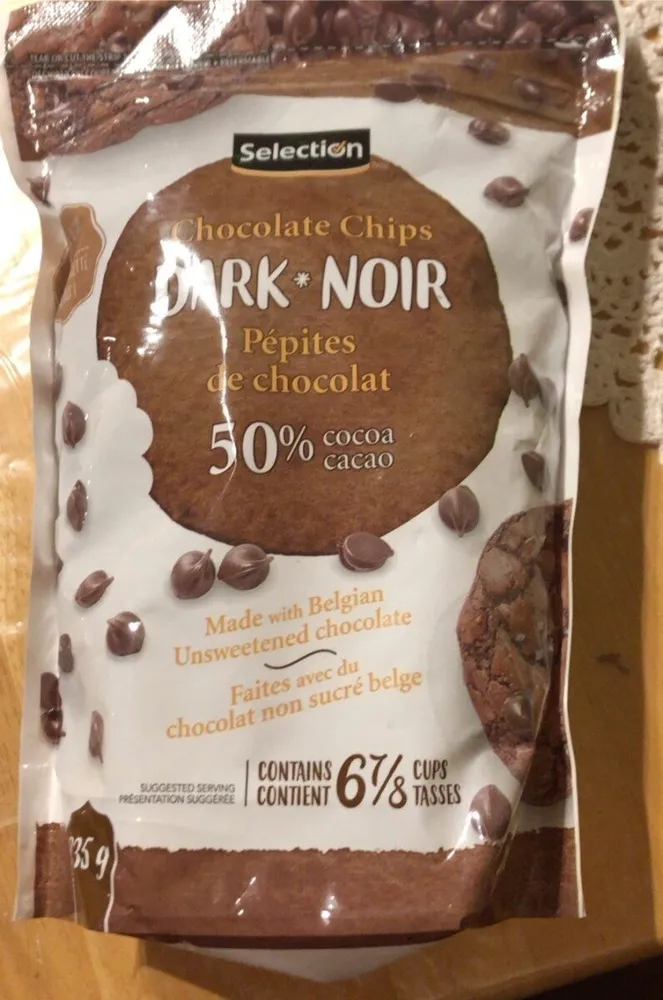 Pepites de chocolat