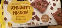 Morceaux chocomat mi-sucré