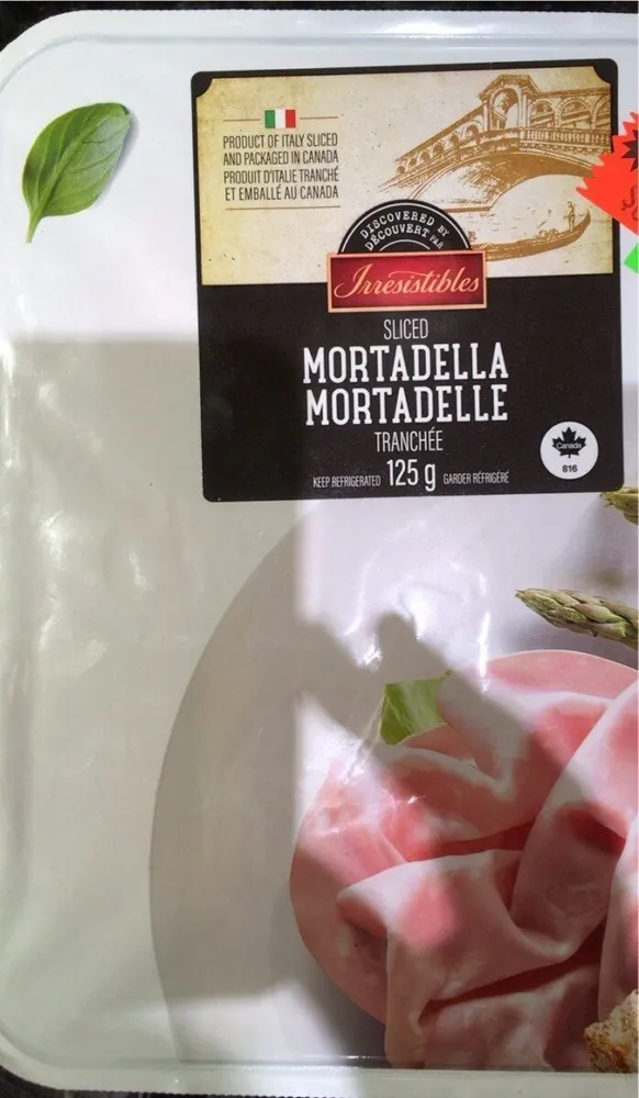 Mortadelle tranchée