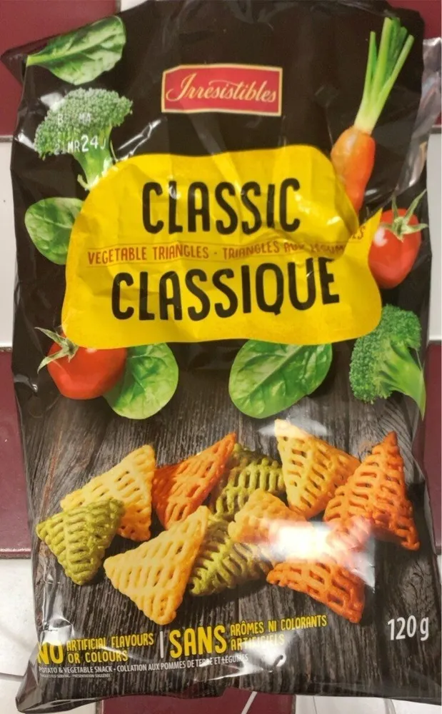 Triangles aux légumes CLASSIQUE